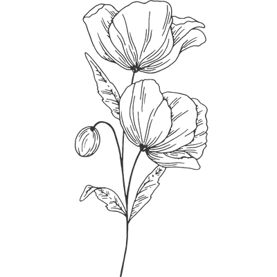 Three Poppies logo