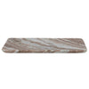Marble Serving Tray - Brown + White