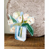 White Tulips Acrylic Bloom Block BITTY