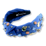 Fan Gear Football Headband in Blue