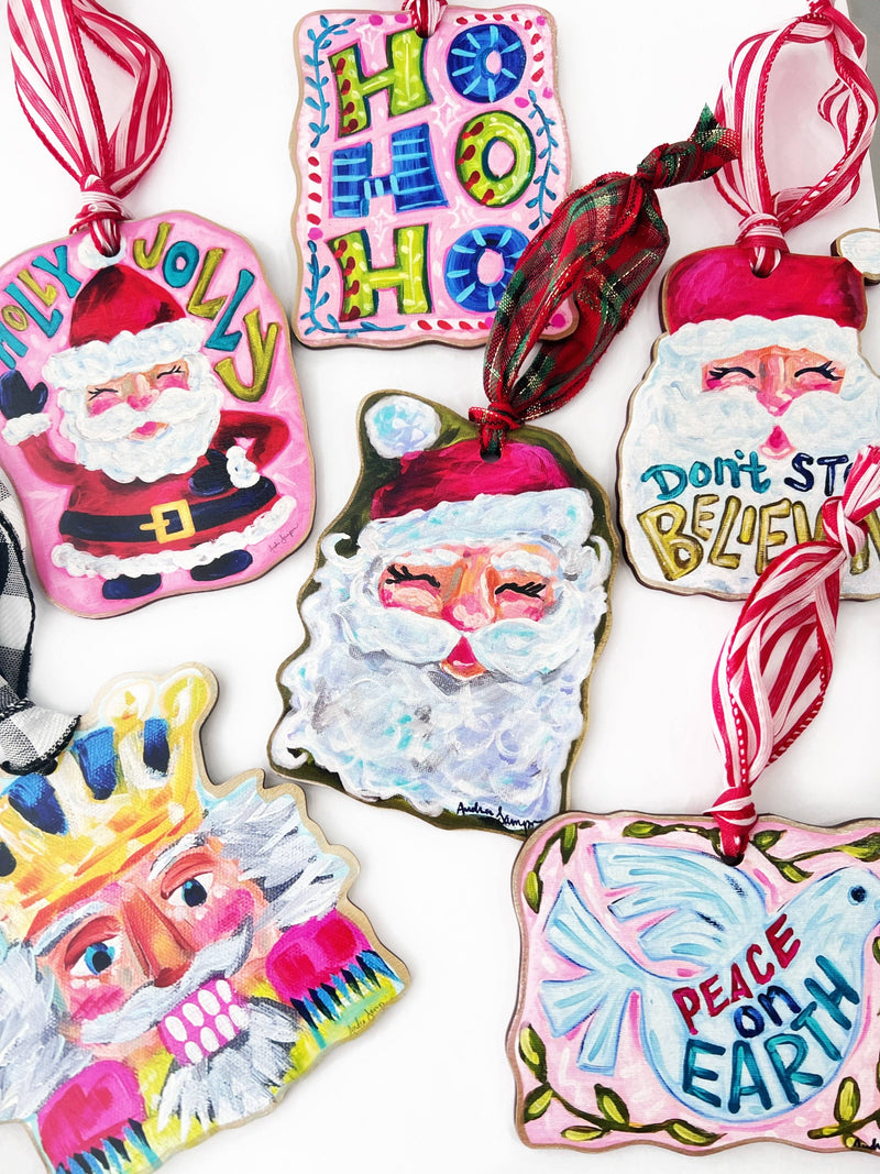 Peace On Earth Christmas Ornament Holiday Decor - USA Made