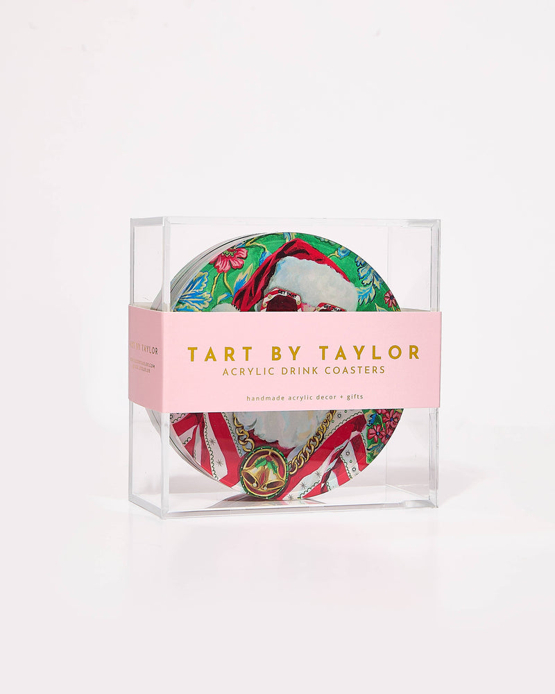 Swanky Santa Acrylic Coaster