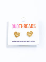 Sorority Heart Earrings