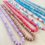 Angelos/// Angelite Beaded Necklace