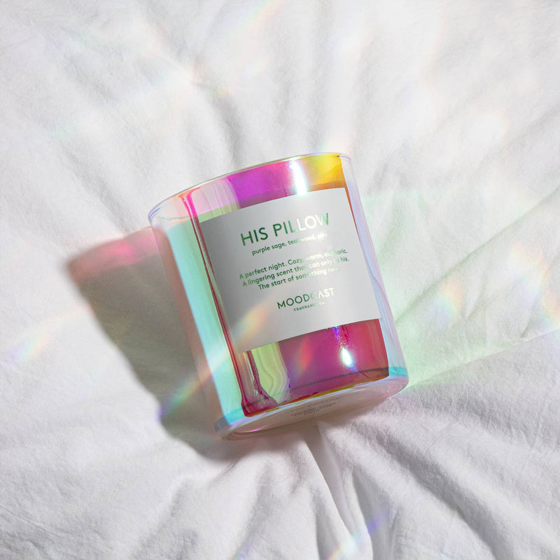 His Pillow Candle - Iridescent 8oz