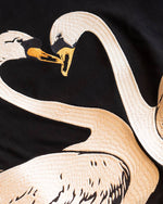 Classic Embroidered Sweatshirt Swans