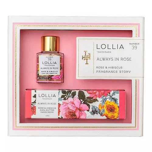 Always In Rose Perfume and Hand Cream Little Luxe Gift Set