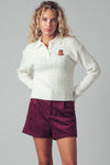 Suede High-Rise Tailored Shorts