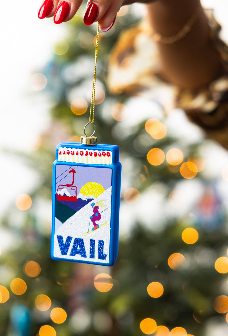 Matchbook Ornament - Vail