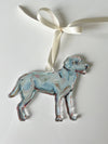 "White Lab" ornament