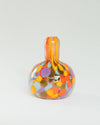 Glass Blown Jester Mini Vase: Straight Vase