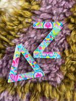 Acrylic Greek Letter Stickers 