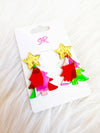 Hand-Painted Holiday Art Christmas Tree