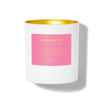 Romantic Candle- White/Gold 8oz