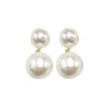 Pearl Double Drop Earrings