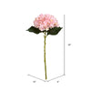 Vickerman 19" Pink Hydrangea Spray