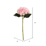 Vickerman 19" Pink Hydrangea Spray