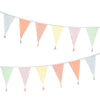 Pastel Fabric Bunting