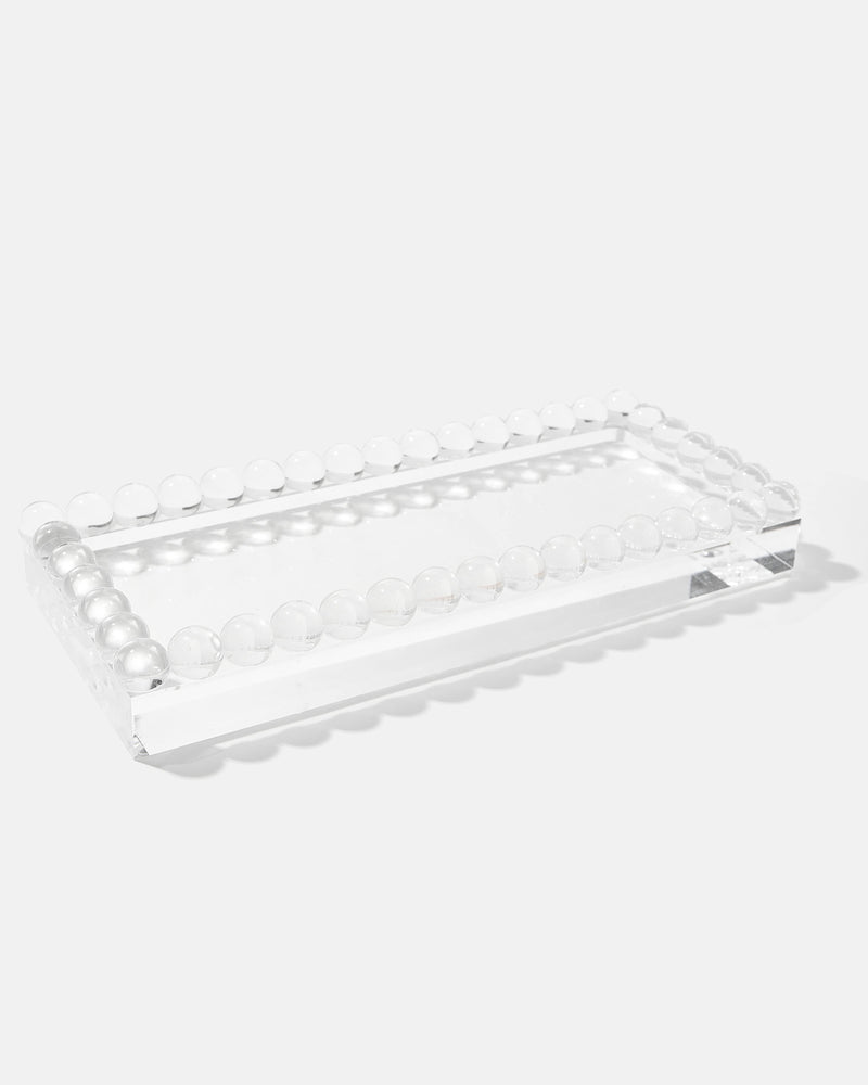 Large Bubble Lucite Tray