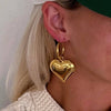 BUBBLE HEART EARRINGS