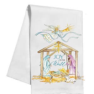 Nativity Kitchen Towel