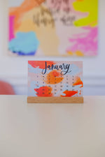 2025 Calendar Cards