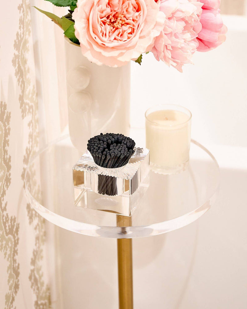 Square Match Striker | Black Matches