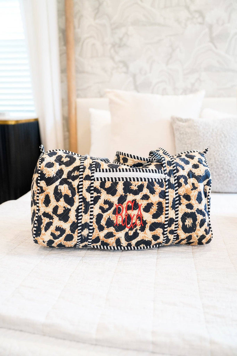 Quilted Block-Print - Leopard Collection