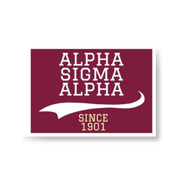 Sorority Peel & Stick Patch - Collegiate Design