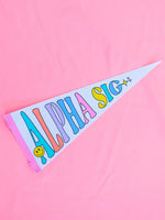 Sorority Party Pennant Flag