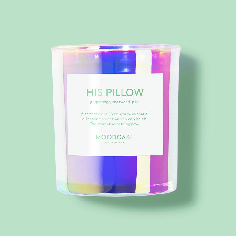 His Pillow Candle - Iridescent 8oz