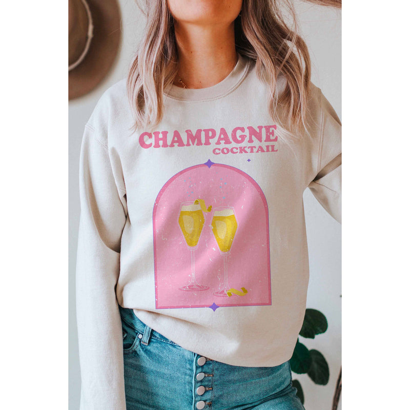 CHAMPAGNE COCKTAIL Graphic Sweatshirt