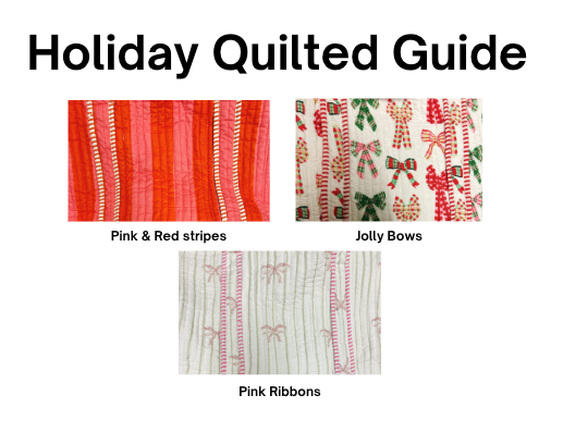 Quilted Block-Print - Holiday Collection
