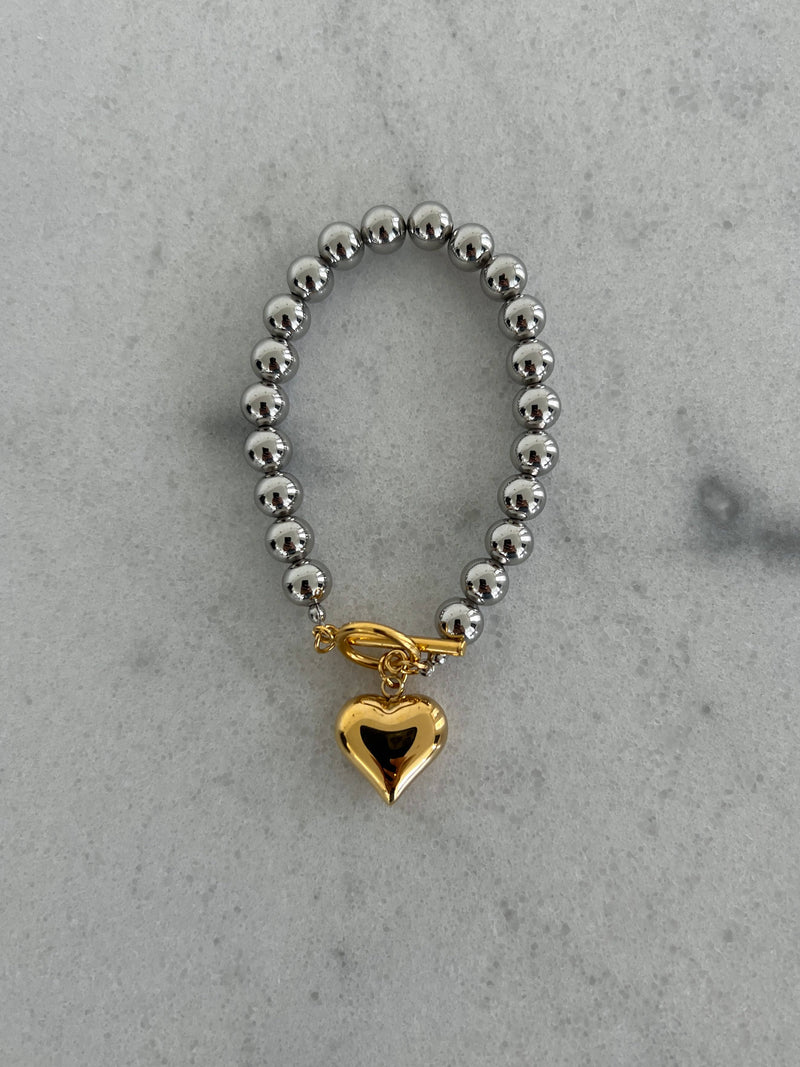 GLAM HEART BRACELET