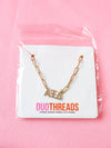 Rhinestone Sorority Necklace