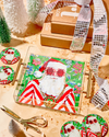 Swanky Santa Large Acrylic Tray