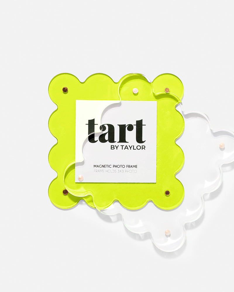 Neon Lime Mini Acrylic Picture Frame