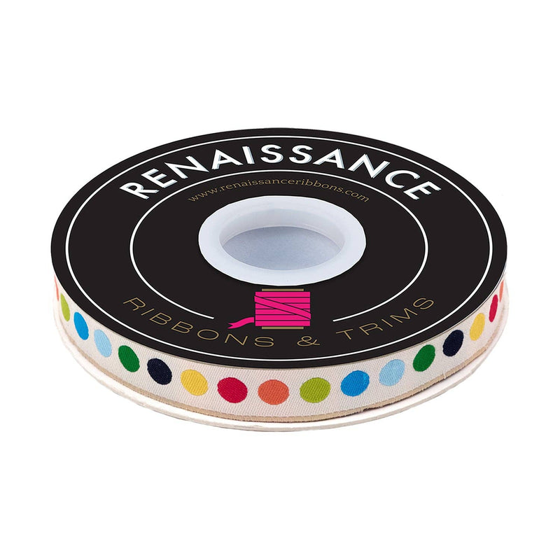 Painting Fun - 5/8" width - Back to School by Stacy Iest Hsu - 15 Yard Spool