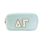 Chenille Sorority Cosmetic Bag