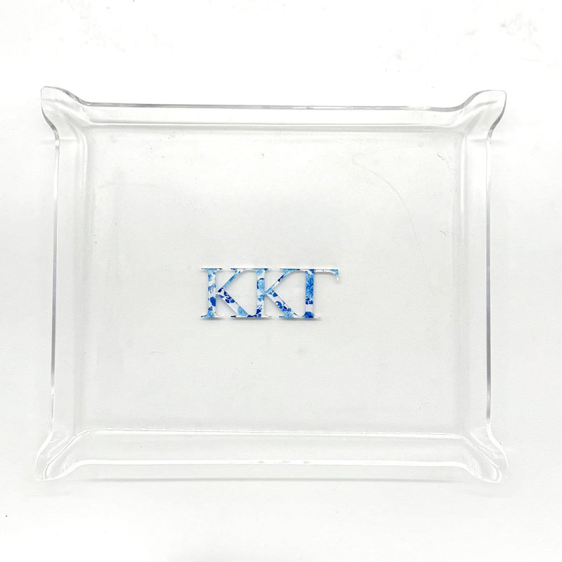 Sorority Acrylic Pinch Tray