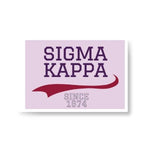 Sorority Peel & Stick Patch - Collegiate Design