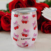 Cherry Bow WINE TUMBLER Cup