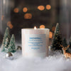 Seasonal Candle - Pearlescent - Snowfall - 8 oz Glass Jar