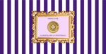 5.5x11 GAMEDAY BATON ROUGE trinket tray insert set of 5