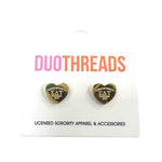 Sorority Heart Earrings