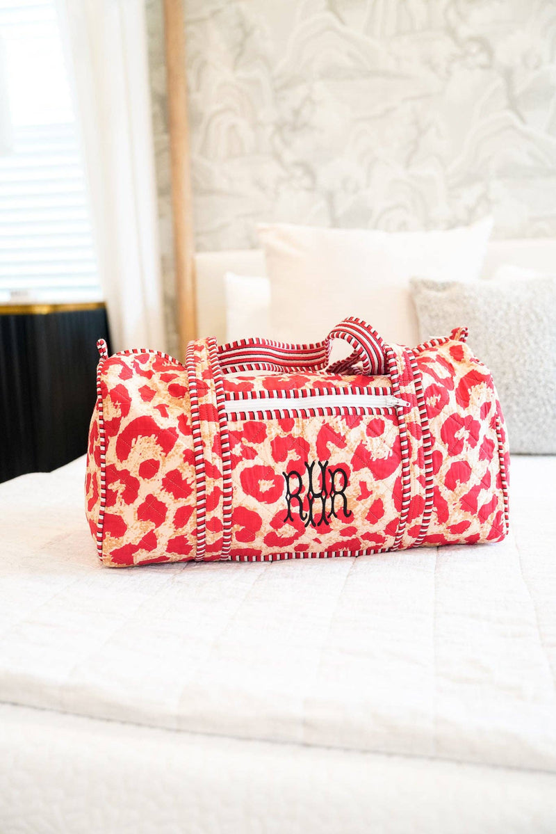 Quilted Block-Print - Leopard Collection