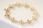 Isabella Mixed Metal Stainless Bracelet ~Deep South Original