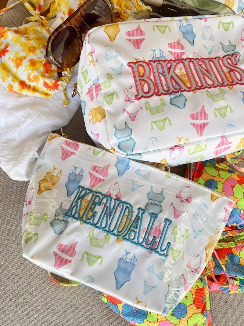 Clear Coat Bag For Embroidery