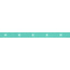 Hearts and Sparks - Spark in Mint 3/8" - by Melody Miller - 15 Yard Spool