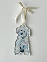 Maltipoo White Ornament